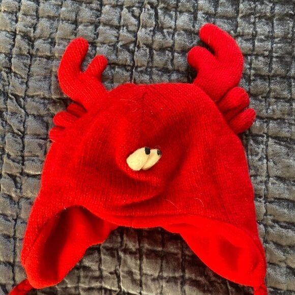 Sunfishsales.com red lobster winter hat. 🦞 - Picture 1 of 7